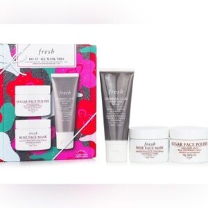 NEW Fresh Do-It-All Mask Trio (Rose, Umbrian Clay, Sugar)